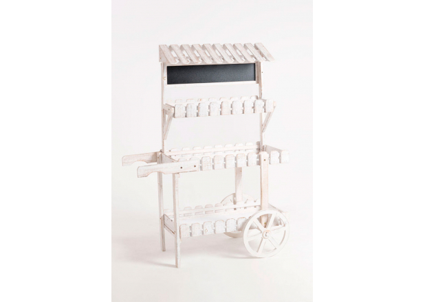 Chariot Candy Bar Kiwi Blanc vieilli