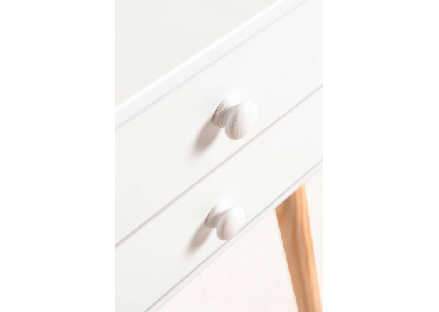 Olik Bedside Table 2 Drawers