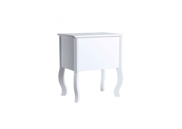 Bedside Table Cabriole 2 Drawers 50 cm