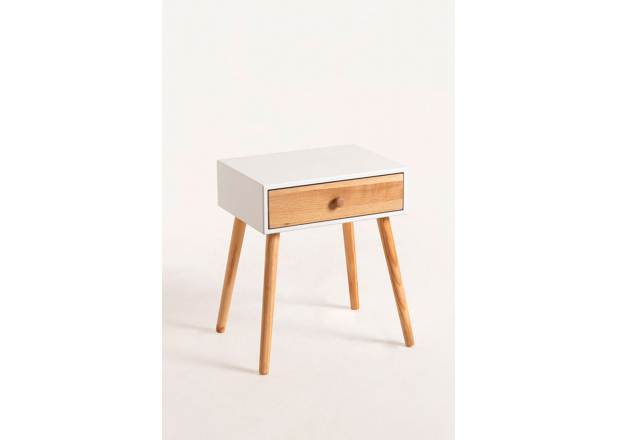 Olik 1 Drawer Bedside Table