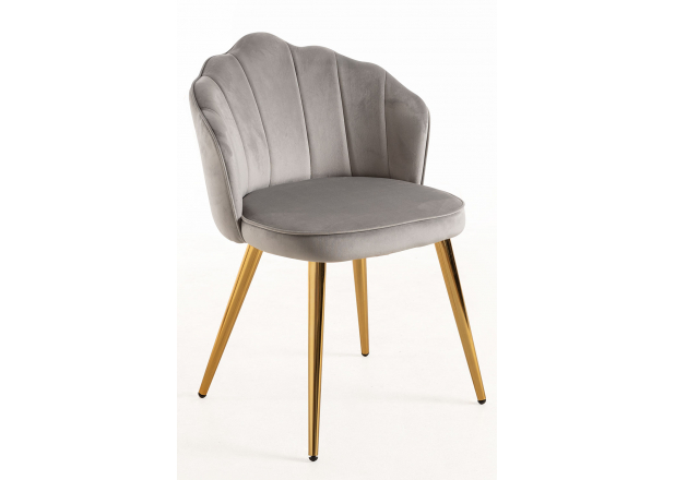 Blume Gold Velvet Chair