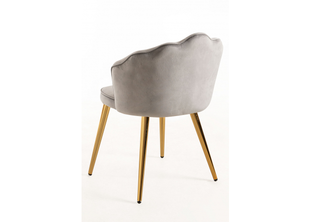 Blume Gold Velvet Chair