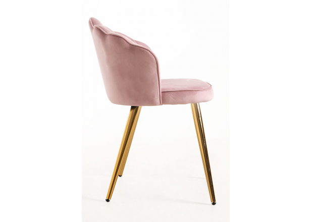 Blume Gold Velvet Chair