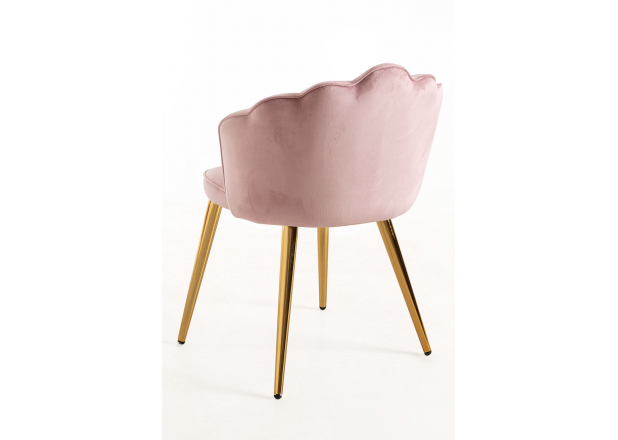 Blume Gold Velvet Chair