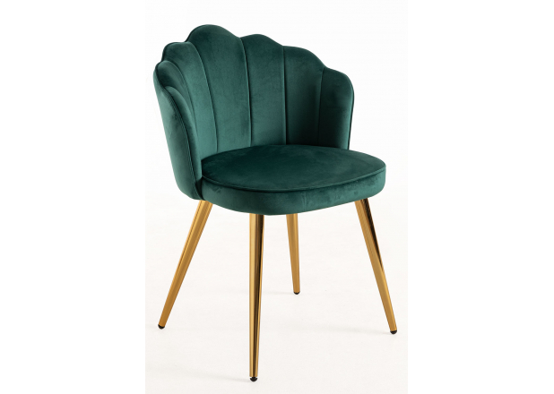 Blume Gold Velvet Chair