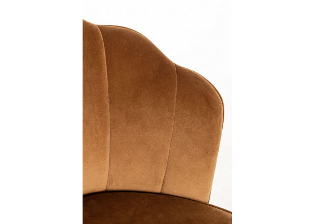 Blume Gold Velvet Chair