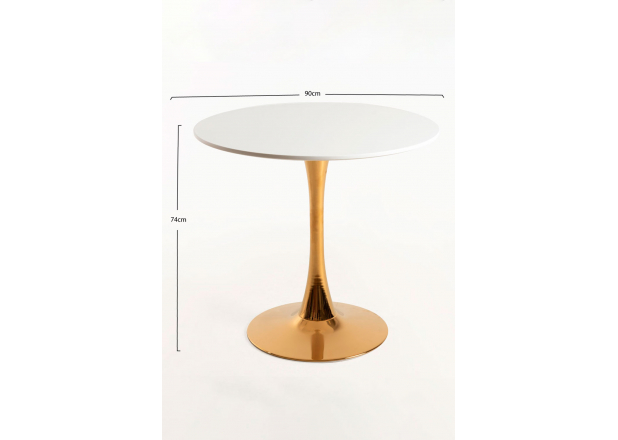 Kolio 90 cm Golden table