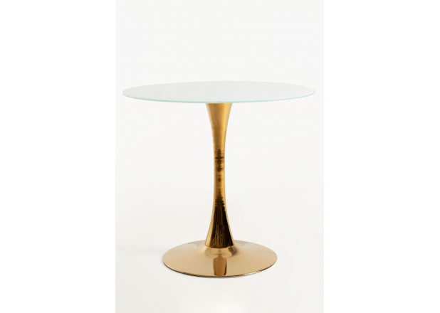 Kolio Cristal 80 cm Golden Table