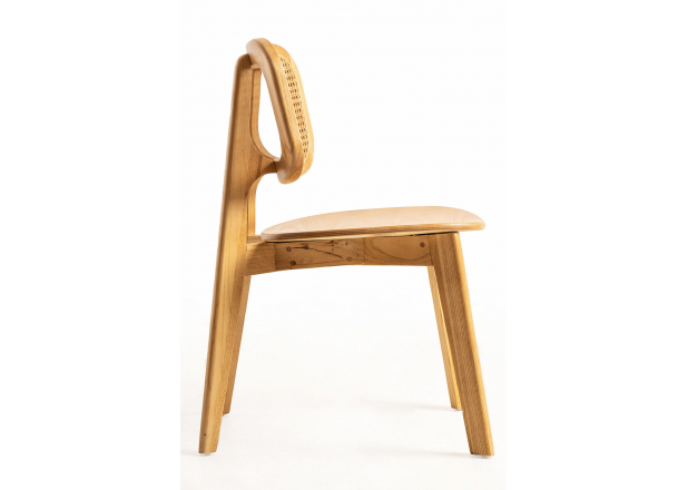 Lot de 2 chaises en bois Lem