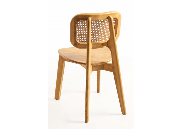 Pack 4 Lem Wood Chairs