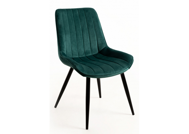 Pack 4 Velvet Lene Chairs