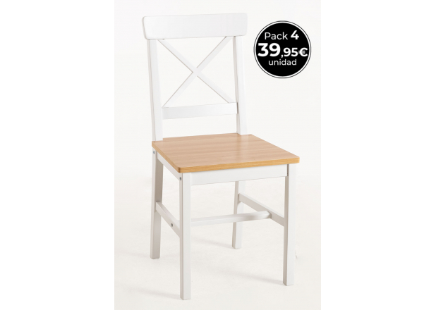 Pack 4 Meja Chairs