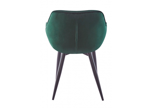 Zandel Black Velvet Chair