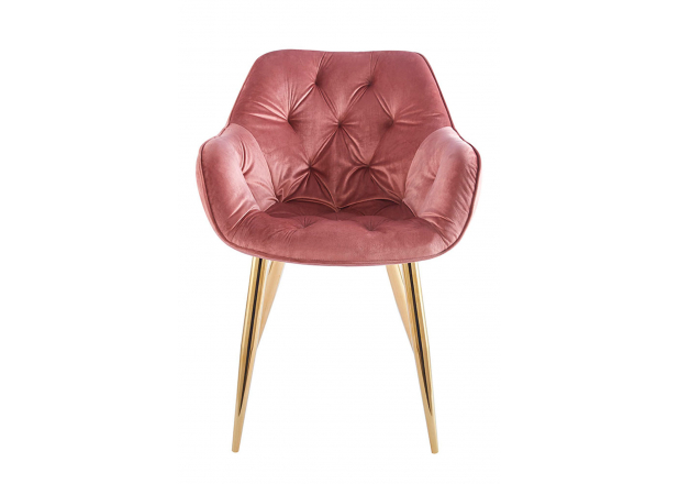 Zandel Golden Velvet Chair