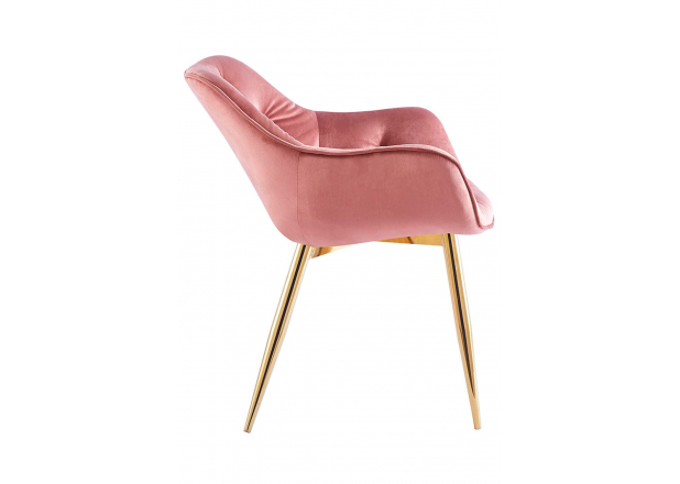 Zandel Golden Velvet Chair