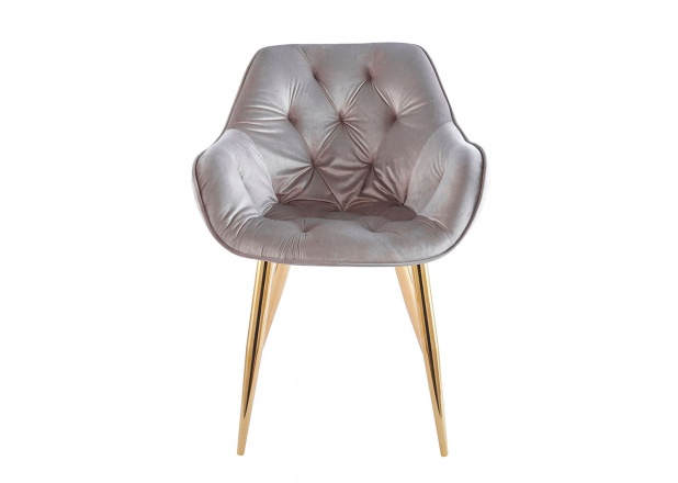 Zandel Golden Velvet Chair