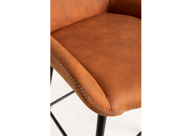 Leatherette Tiny Stool