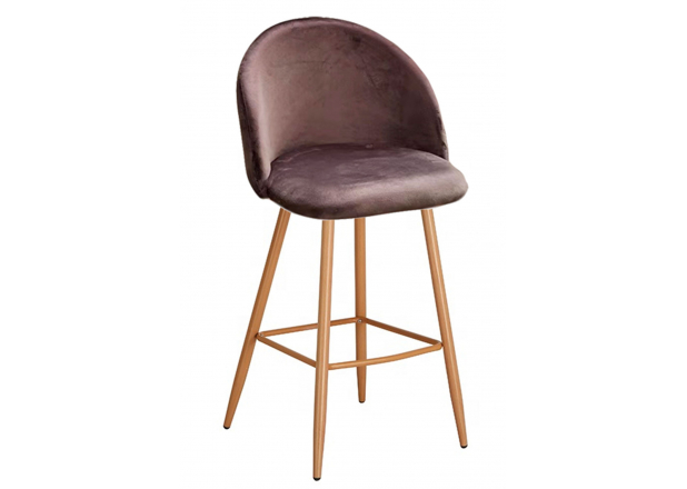 Vint Velvet Stool