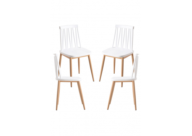 Pack 4 Tilba Chairs