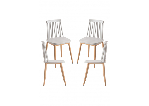 Pack 4 Tilba Chairs