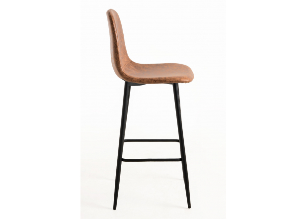 Veki Vintage Leatherette Stool