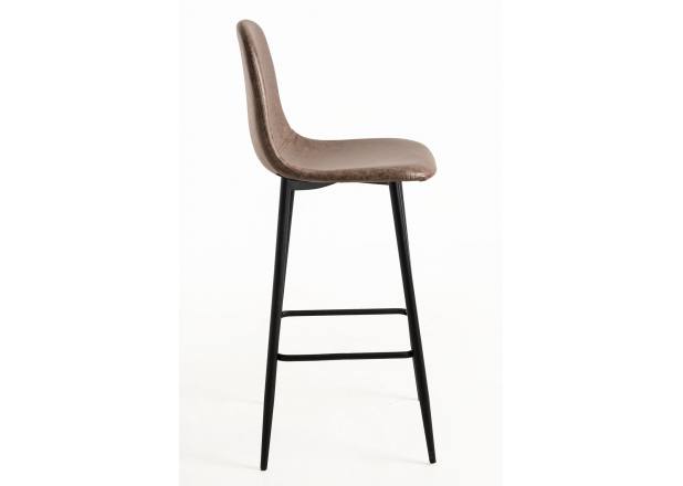 Veki Vintage Leatherette Stool