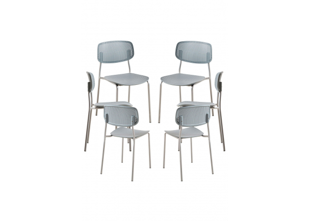 Pack 6 Piki Chairs