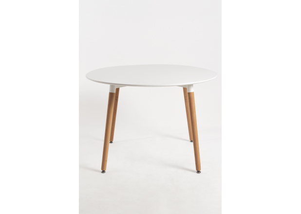 Table Tower Ronde 100 cm Blanche