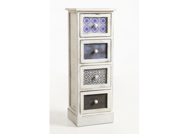 Antik cabinet 4 drawers