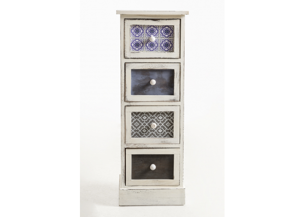 Antik cabinet 4 drawers