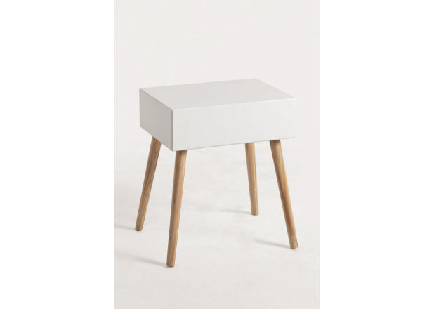 Olik 1 Drawer Bedside Table