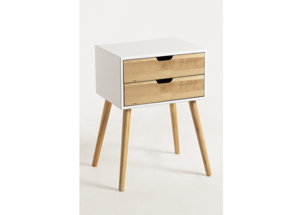 Nuit table 2 drawers