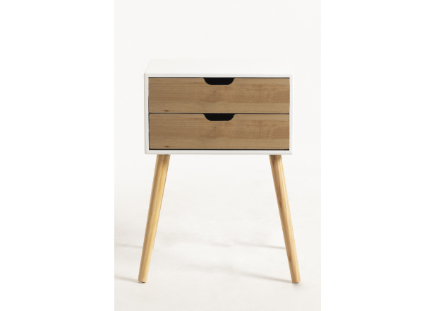 Nuit table 2 drawers