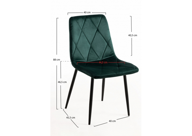 Lyke Velvet Chair