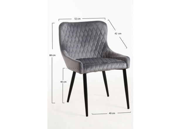 Sanda Velvet Chair