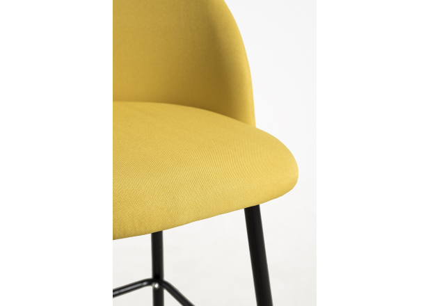 Vint Stoff Hocker