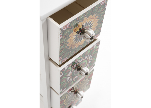 Mosaiko Narrow Chest of Drawers 4 Drawers