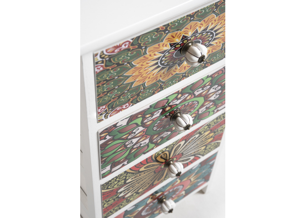 Mosaiko Wide Chest of Drawers 4 Drawers