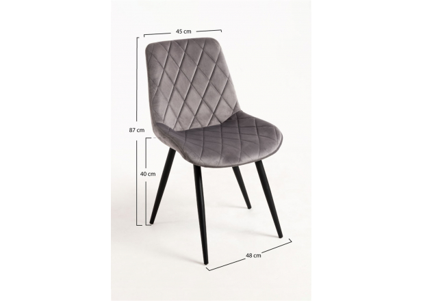 Min Velvet Chair