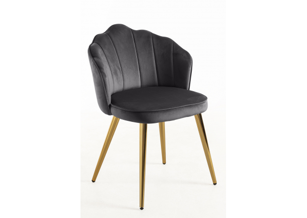 Blume Gold Velvet Chair