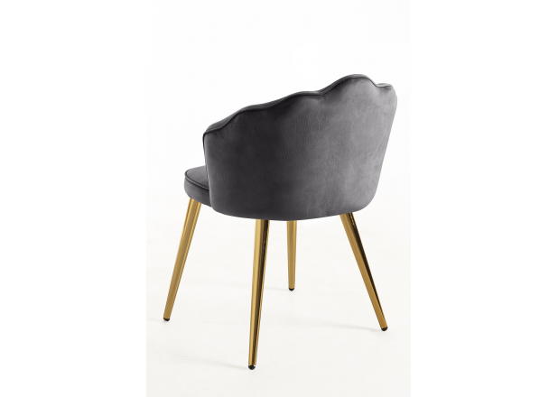 Blume Gold Velvet Chair